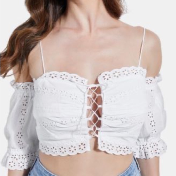 Guess wildflower crop top - Picture 2 of 4